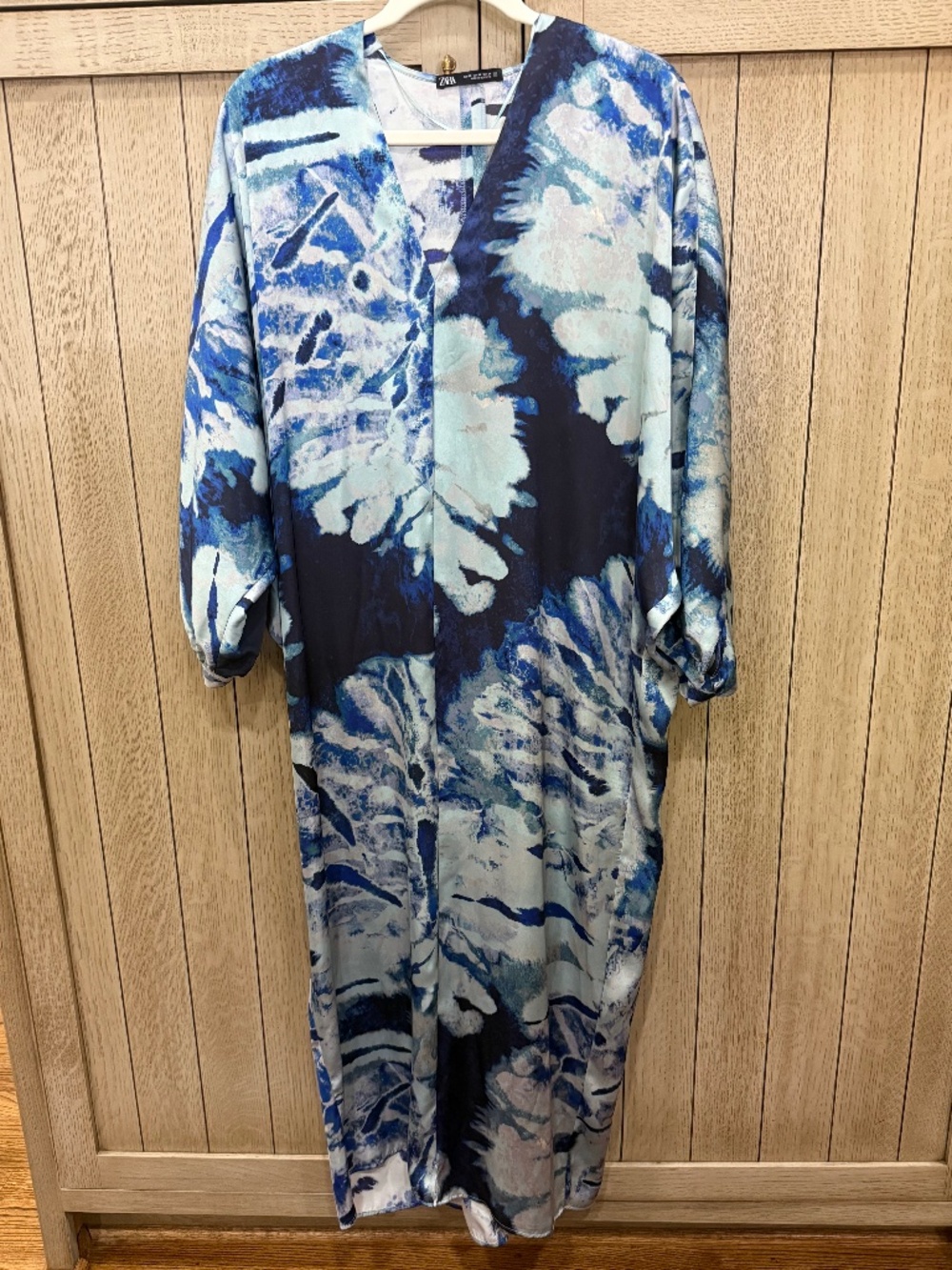 Zara Kaftan Style Maxi Dress, Size XS